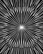 Radial Starburst Pattern Rug