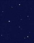 Night Sky Star Pattern Rug