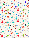 Colorful Confetti Shape Pattern Rug