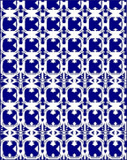 Modern Abstract Geometric Collage Rug