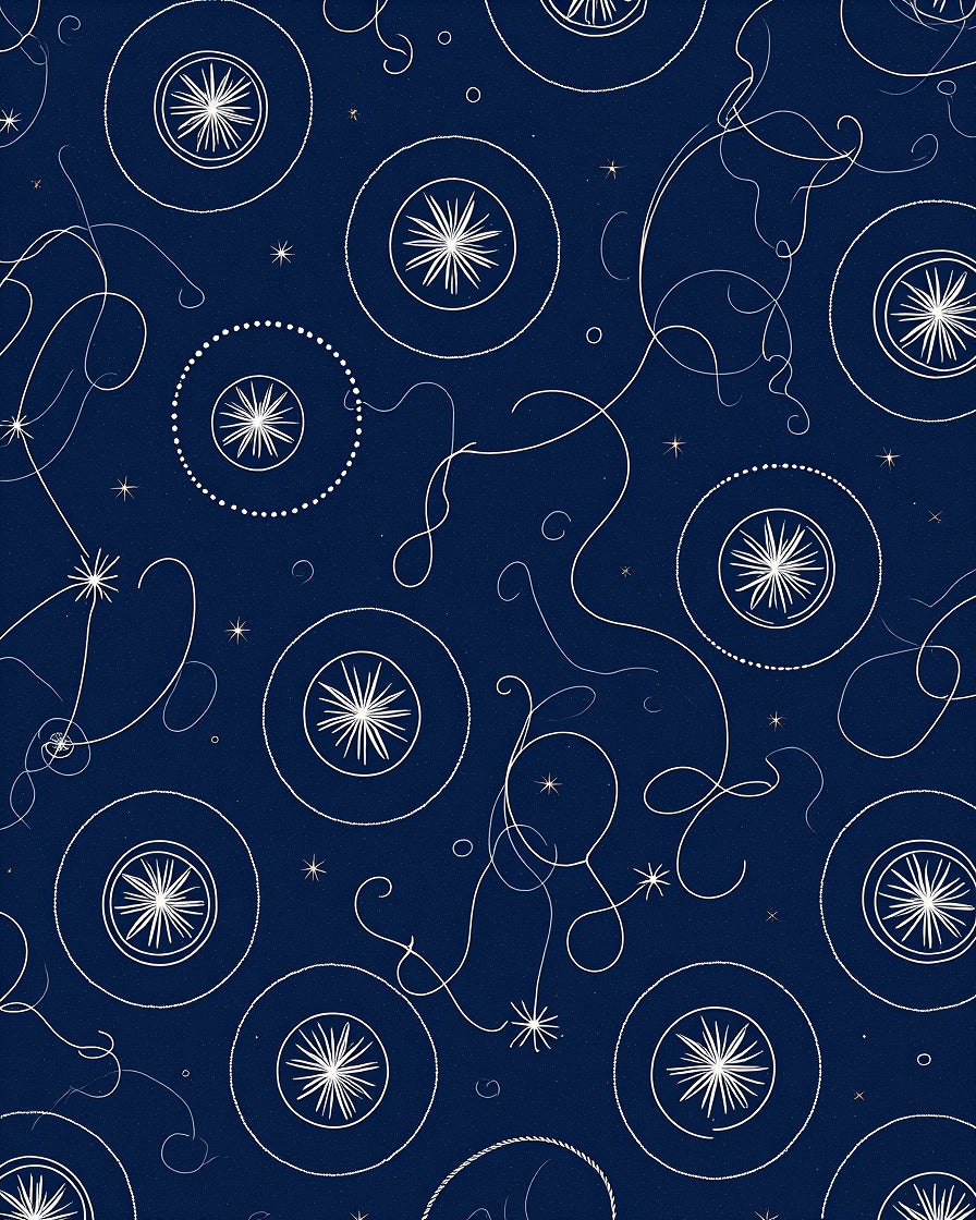 Cosmic Whimsical Starbursts And Swirls Rug