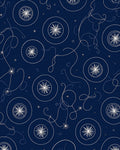 Cosmic Whimsical Starbursts And Swirls Rug