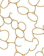 Organic Linked Circles Design Rug