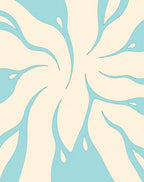 Abstract Swirls Pattern Rug
