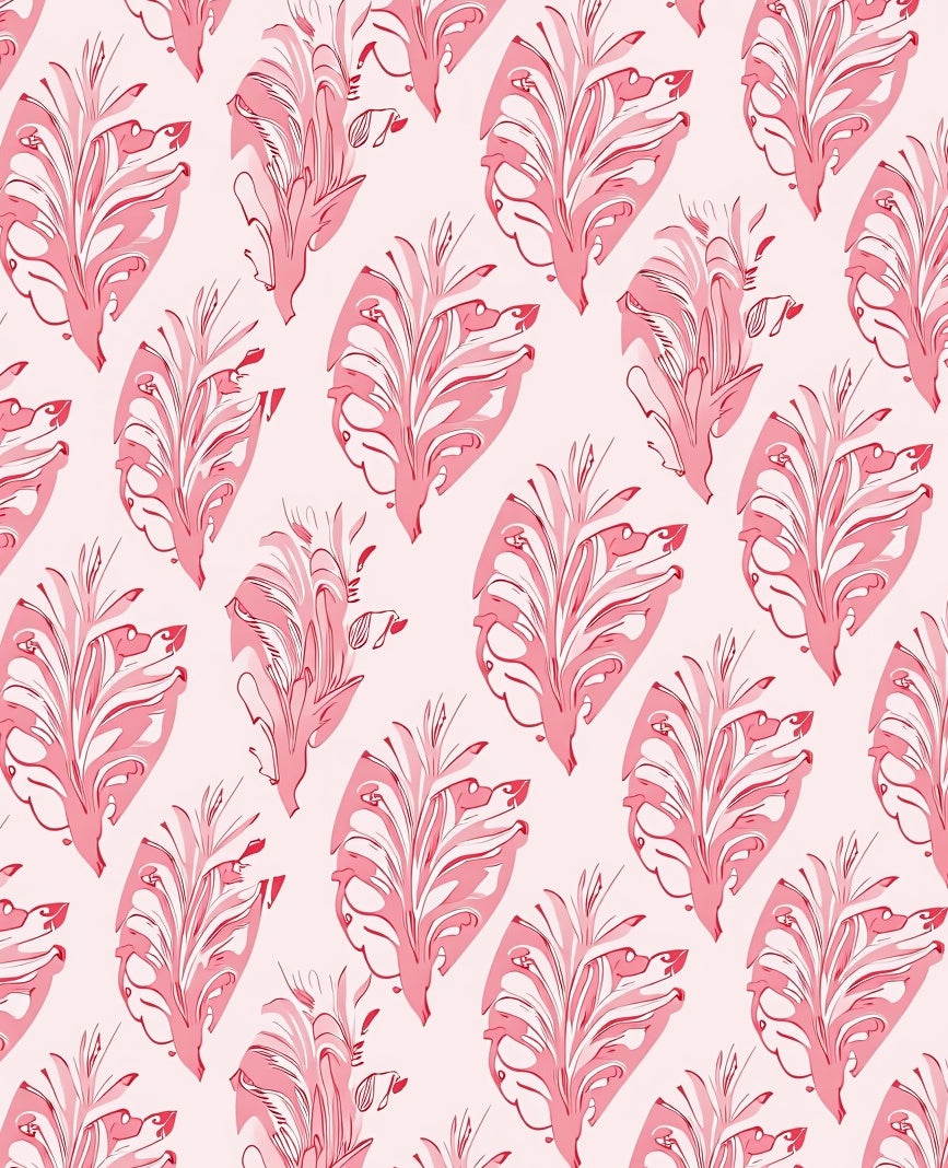 Ornate Floral Repeating Pattern Design Rug