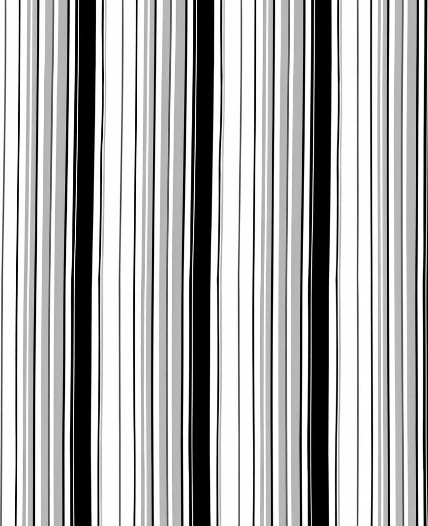 Bold Vertical Stripe Pattern Design Rug