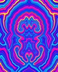 Vibrant Swirls Abstract Pattern Rug