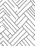 Monochrome Intersecting Geometric Lines Rug