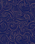 Swirling Lines Abstract Vintage Rug