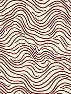 Minimalist Wavy Line Pattern Rug
