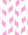 Pink Swoop Pattern Design Rug