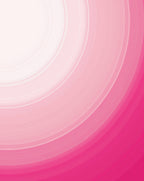 Pink Ombre Concentric Circles Design Rug