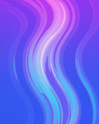 Abstract Swirl Purple Blue Waves Rug