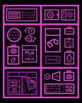 Digital Tech Pattern Rug