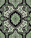 Verdant Vintage Floral Symmetry Pattern Rug