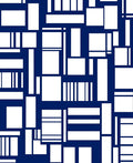 Geometric Rectangles Modern Design Rug