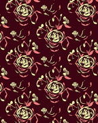 Bold Floral Design with Soft Palette Rug