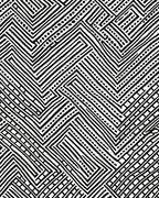 Bold Geometric Zigzag Pattern Rug