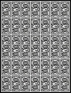 Art Nouveau Rose Pattern Rug