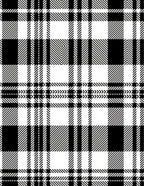 Bold Plaid Geometric Pattern Rug