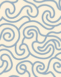 Smooth Swirl Gentle Wave Pattern Rug