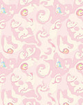 Whimsical Pastel Swirl Pattern Rug