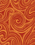 Trippy Swirls Triangles Rug