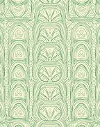 Green Organic Archway Pattern Rug