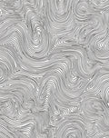 Abstract Black White Contour Rug