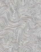 Abstract Black White Contour Rug
