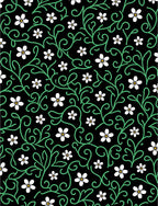 Classic Floral Vine Pattern Rug