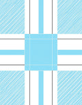 Striped Geometric Pattern Rug