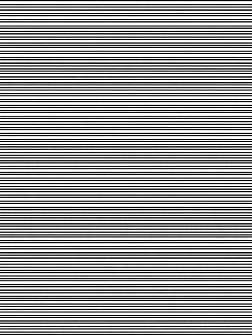 Minimalist Black White Stripe Pattern Rug