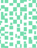 Mint Green Abstract Geometric Pattern Rug