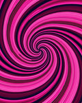 Vibrant Pink Swirl Abstract Rug