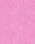 Pink Swirl Pattern Design Rug