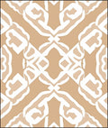 Symmetric Abstract Organic Pattern Rug