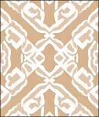 Symmetric Abstract Organic Pattern Rug
