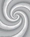 Monochromatic Swirl Texture Rug