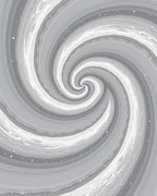 Monochromatic Swirl Texture Rug