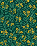 Vintage Botanical Floral Pattern Rug