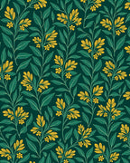 Vintage Botanical Floral Pattern Rug