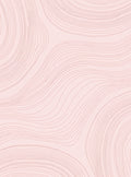 Minimalist Pastel Flowing Lines Rug