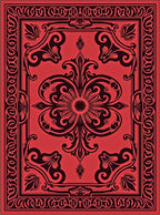 Grand Floral Scroll Pattern Rug