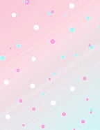 Pastel Polka Dot Gradient Design Rug