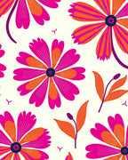 Bold Floral Pattern Design Rug