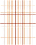 Classic Plaid Line Pattern Rug