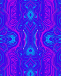 Vibrant Swirl Pattern Abstract Design Rug