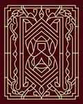 Art Deco Style Geometric Pattern Rug