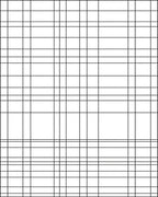 Classic Black White Grid Pattern Rug